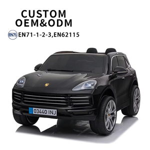 Con licenza <span class=keywords><strong>Porsche</strong></span> <span class=keywords><strong>Cayenne</strong></span> bambini in plastica 12V batteria <span class=keywords><strong>auto</strong></span> elettrica in <span class=keywords><strong>auto</strong></span> con porte MP3 per bambini veicolo elettrico - Product Image 2