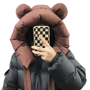 PATON wholesale Bold Fashion And Weather Warmth wear For Frigid Days winter outdoor heater fluffy Goose Down Hats
