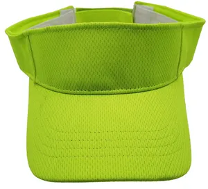 Summer Sports Running Hat Adult Air Breathable Mesh Air Mesh Neon Green Sun Hat Golf Cap Sun Visor