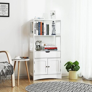 <span class=keywords><strong>VASAGLE</strong></span> Salle De Bains Entrée <span class=keywords><strong>Cuisine</strong></span> Salon Blanc Grande Armoire avec Tiroir Double Portes - Product Image 6