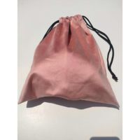 Sac à cordon en polyester de haute qualité avec logo personnalisé imprimé pour le rangement des perruques et des casquettes de baseball, avec doublure en satin de soie