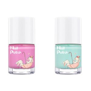 Coffrets de vernis à ongles populaires pour enfants, à base d'eau, sans cuisson, pelables, scintillants, couleur unie, pour salon de manucure (dopamine) - Product Image 3