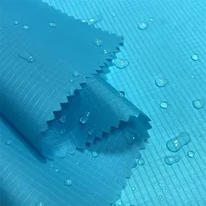 10d 15d 20d ultraleve ripstop nylon tecido 10 denier ripstop tecido de nylon ripstop nylon transparente à prova d' água com as provas de acabamento
