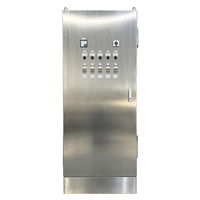 Gabinete de Energía de Acero Inoxidable Personalizado Equipado con Panel de Arranque Suave para Bombas Hidráulicas