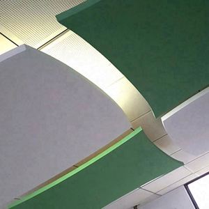 <span class=keywords><strong>Prix</strong></span> bas et haute qualité fabricant fournisseur plafond suspendu cercle carré hexagone acoustique - Product Image 3