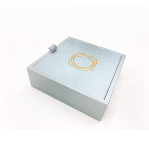 Elegant Rectangle Jewelry <b>Box</b> With Velvet Lining Magnetic Closure For Necklace And <b>Earrings</b> Packaging - Product Image 4