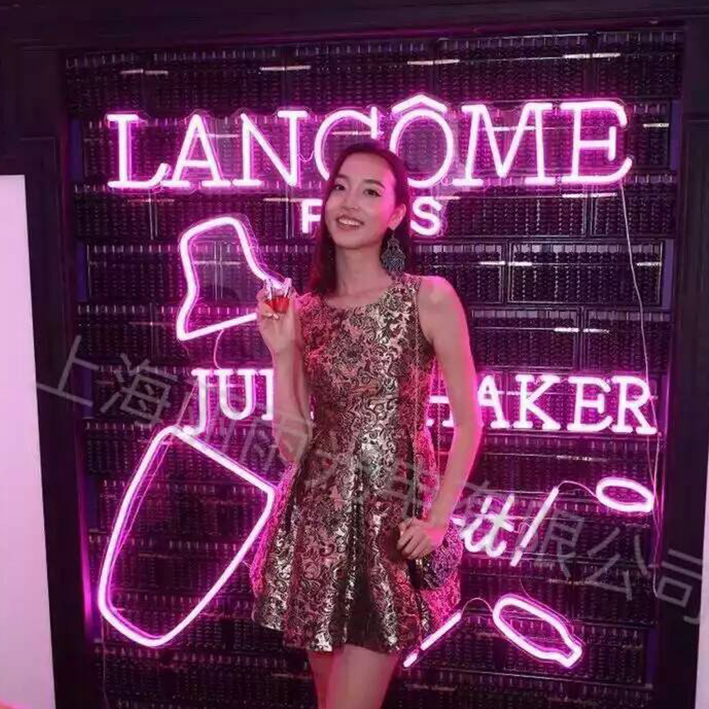 Наружный и внутренний OEM индивидуальный анимированный декоративный неоновый знак/sinage