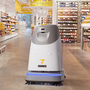 Nettoyeur de sols robotisé intelligent SC50 pour usage commercial et industriel, machine de nettoyage robotisée sans conducteur, robot de nettoyage de sols industriel - Product Image 5