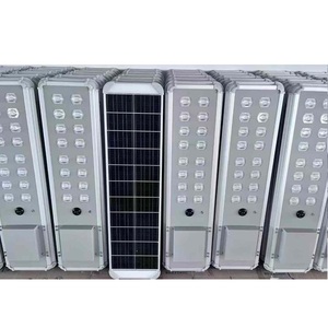 Lampadaire LED solaire extérieur tout-en-un certifié CE, 100W-400W, en plastique et aluminium, IP66, avec commande intelligente - Product Image 3