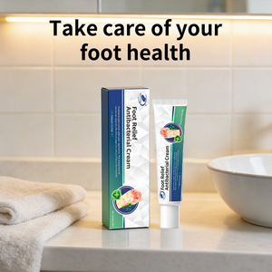 प्राकृतिक पैर राहत एंटी-खुजली बाम एंटीबैक्टीरियल हर्बल पैर देखभाल क्रीम पारंपरिक चीनी सूत्र फैक्टरी ओम - Product Image 4