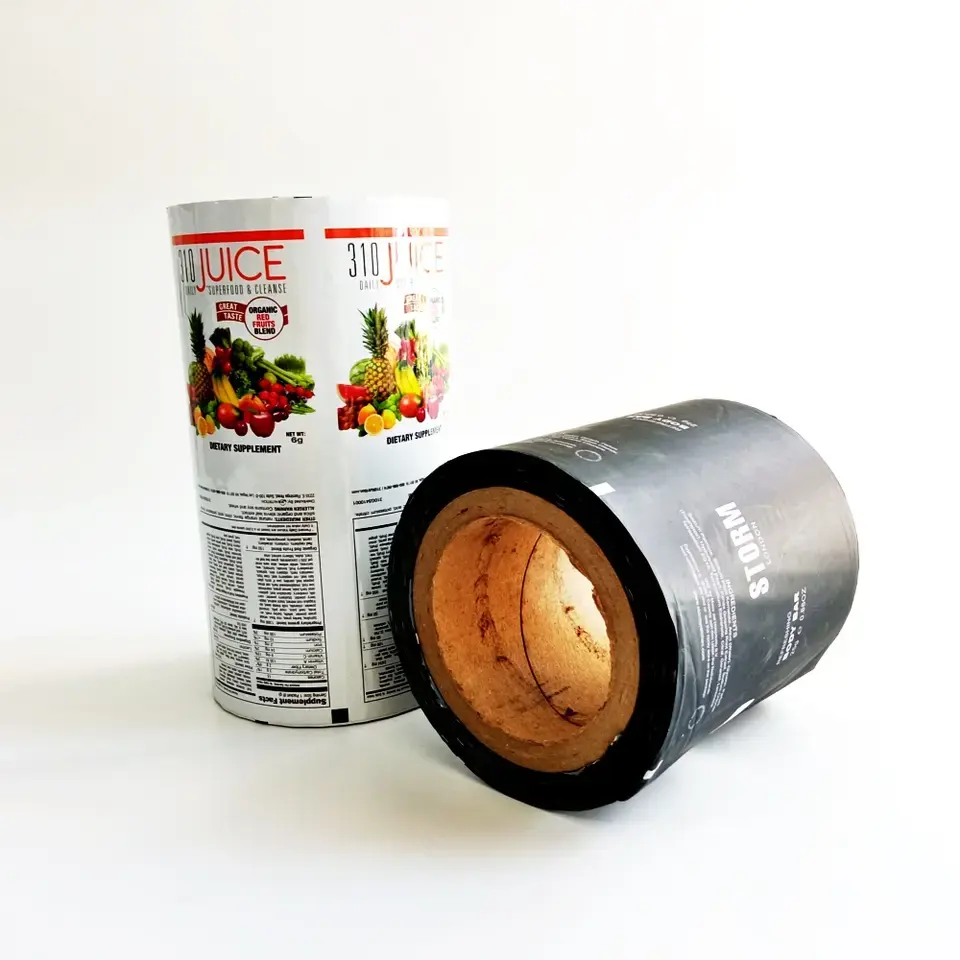Custom Printed BOPP VMPET PA PET Heat Sealing Material Laminated Moisture Proof Food Grade Flexible Plastic Packaging Film