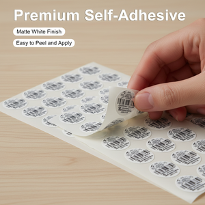 Customized gold foil labels, waterproof and oil-proof cosmetic stickers. - Product Image 2