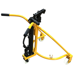 Carro manual de tambor de aceite, elevador de tambor de aceite hidráulico de 350kg, equipo de manejo, máquina de remolque - Product Image 3