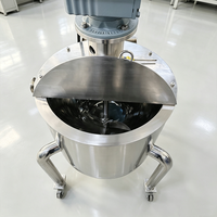 Cuve de mélange de laboratoire à refroidissement par enveloppe pour éviter la surchauffe des matières premières sujettes à la décomposition thermique