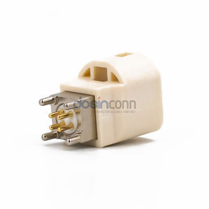 Разъем HSD, прямой, 4-контактный, для монтажа на печатную плату - Product Image 4