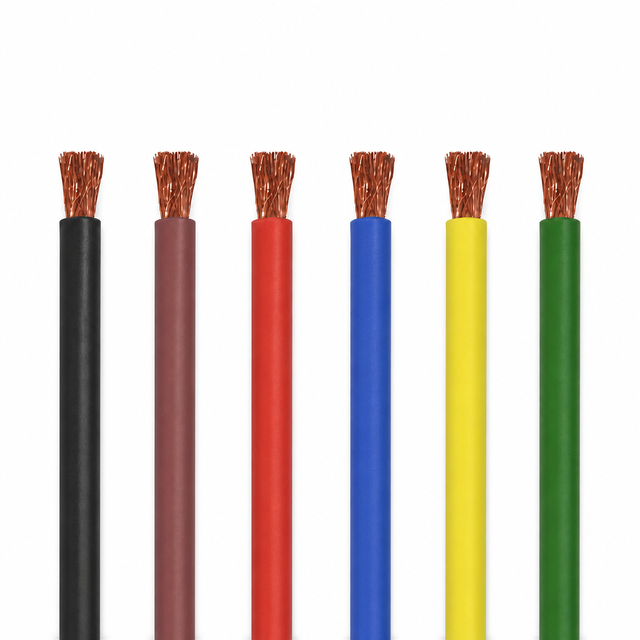 UL1015 Stranded Hook-Up Wire 600V 105C PVC Insulated Single Core AWM 30AWG-2000kcmil VW-1 FT1