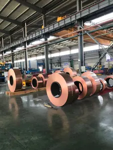 Wholesale Price Copper Foil Roll 200mm 100mm 0.02mm Copper Strip For Electronic Product