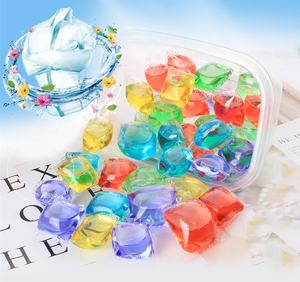 Özelleştirilmiş renk 12g yüksek verimli 3-in-1 çamaşır deterjanı bakla tek kullanımlık kapsüller ve giyim kullanımı için jel topu - Product Image 4