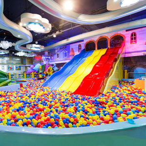 2024 Bán Chạy Nhất Trong Nhà Trẻ Em Chơi Thiết Bị Naughtily Vui Vẻ Mềm Trò Chơi Trampoline Lâu Đài Nhựa Sân Chơi Trẻ Em Cho Nhà Mall - Product Image 6