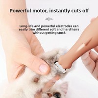 Tondeuses électriques multifonctionnelles de luxe modernes en plastique de haute qualité pour animaux de compagnie, vente en gros personnalisée