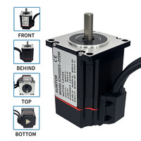 Driver + HBS57C Nema 23 1.3 nm Driver Motor Stepper Loop tertutup dengan Set kabel Encoder 2m