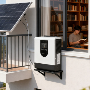 Oferta Especial: Inversor Solar Híbrido de 4kw/5.5kw con Entrada de 24V/48V y Salida de 230V, Envío Gratuito - Product Image 1