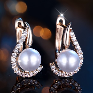 <span class=keywords><strong>ANGOL</strong></span> - Paire de boucles d'oreilles classiques et polyvalentes pour femmes, idéales pour les amies - Product Image 4