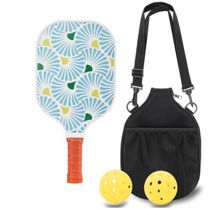 Meilleure vente de pagaie de pickleball légère pour adultes débutants de différentes couleurs avec un noyau en nid d'abeille en fibre de verre PP de 13 à 16mm d'épaisseur - Product Image 6