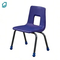 Chaise de formation pour étudiants de l'université de haute qualité, chaise d'étude en plastique PP pour la vente en gros