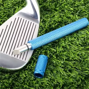 Boue de nettoyage des rainures des clubs de golf pour les fers à cale tous les putters Nettoyage de la fourche de golf Outil d'affûtage en forme de U/V