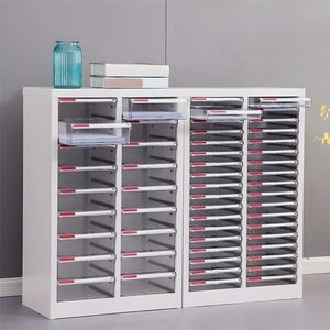Văn phòng kim loại chỉ số thẻ tập tin tủ nhựa ngăn kéo thép nhỏ phụ tùng Organiser Hộp ngăn kéo tủ - Product Image 6