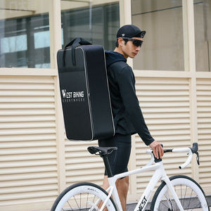 Sac de transport portable WEST BIKING OEM/ODM pour rouleau de vélo, sac de chargement de vélo anti-poussière, sac à dos de cyclisme étanche - Product Image 5