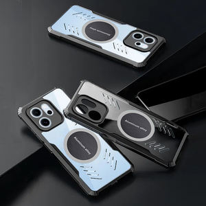 Pour <span class=keywords><strong>OPPO</strong></span> <span class=keywords><strong>Reno</strong></span> 14 14F 13 12 11 10 9 8T 7 PRO Lite Étui de téléphone magnétique à haute perméabilité anti-rayures Protection des quatre coins - Product Image 6