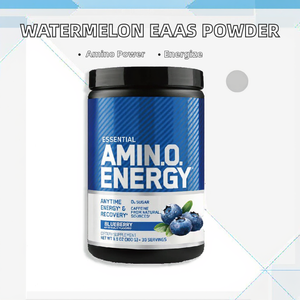 JianYuan Acides Aminés Essentiels & <span class=keywords><strong>BCAA</strong></span> & Créatine Monohydrate 300g Poudre Énergisante & Pré-Entraînement pour Adultes Saveur Myrtille - Product Image 1