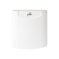 Filtre d'entrée de trappe de remplissage d'eau douce par gravité pour camping-car, bateau, camping-car, remorque, accessoires de caravane blanche