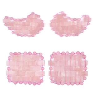 Mascarilla de piedra <span class=keywords><strong>Natural</strong></span> <span class=keywords><strong>para</strong></span> los ojos, Mini cubiertas faciales <span class=keywords><strong>para</strong></span> los ojos hinchables, <span class=keywords><strong>para</strong></span> jaquetas, ojeras, Jade, refrigeración - Product Image 1