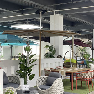 <span class=keywords><strong>Parasol</strong></span> de jardin électrique à énergie solaire avec télécommande et lumières LED, <span class=keywords><strong>parasol</strong></span> central en aluminium de luxe - Product Image 5