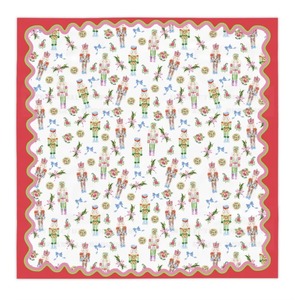 Tuiles de Mahjong en Acrylique Faux Jade Rose à 4 Couches, Thème de Noël, Tapis de Mahjong de Noël, Luxe Moderne - Product Image 2