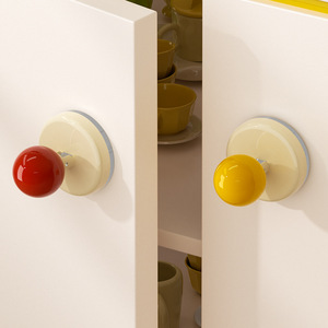 Imega <b>Suction</b> Cup Door Handle 1-3kg Load Easy Installation For Cabinet Kitchen Wardrobe Window Drawer - Product Image 1