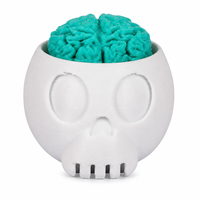 Porte-clés anti-stress imprimé en 3D en forme de boulette, jouet clavier à presser, vente en gros, cadeau de fête