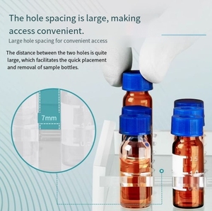 有机玻璃样品瓶架 (2/3/5/10/12/15毫升，50孔) - Product Image 5