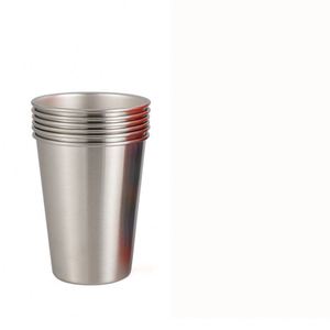 ถ้วยกาแฟสแตนเลสชั้นเดียวไม่แตกหัก ถ้วยเบียร์แบบใช้ซ้ำได้ - Product Image 2