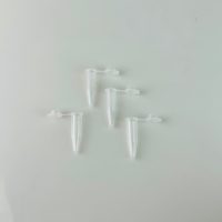 Tube à centrifuger conique de 1,5 ml en plastique anti-fissuration économique pour la séparation de micro-échantillons en laboratoire clinique