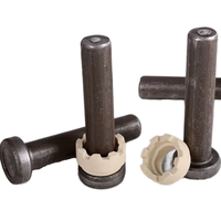 Boulons de cisaillement à tête ronde en acier au carbone classe 8.8, 19 mm, goujons de cisaillement M16, connecteurs de goujons de cisaillement, connexion de goujons de cisaillement à vis, clou de cisaillement