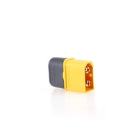 Amass XT60H — connecteurs XT60 pour batterie Lipo RC, connecteurs avec couvercles, prise d'alimentation, mâle, femelle avec gaine, Version améliorée