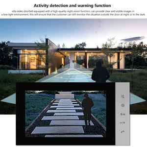 Gran oferta, timbre WiFi de 9 pulgadas, cámara, videoportero, videoportero de <span class=keywords><strong>4</strong></span> cables, sistema de intercomunicación de teléfono para Villa, casa, apartamento - Product Image 2