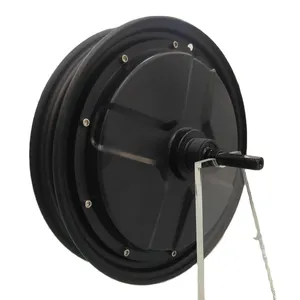 10inch 48V 350W/500W Electric Brushless Hub Inwheel Motor Supplier For Scooter Moped Parts Rear Electric Two-wheeled Vehicle