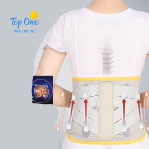 Nouvel arrivage d'attelle de maintien de la taille de sécurité pour le travail médical avec coussin dorsal respirant à double traction ceinture lombaire ceinture-taille - Product Image 1