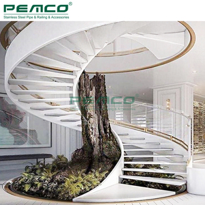 Escalera <span class=keywords><strong>de</strong></span> Caracol <span class=keywords><strong>de</strong></span> acero <span class=keywords><strong>de</strong></span> doble viga exterior a <span class=keywords><strong>precio</strong></span> <span class=keywords><strong>de</strong></span> fábrica, escalera curva personalizada, escalera <span class=keywords><strong>de</strong></span> caracol <span class=keywords><strong>de</strong></span> hormigón - Product Image 2