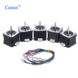 Nema17 Stepperมอเตอร์ 1.5A <span class=keywords><strong>Nema</strong></span> <span class=keywords><strong>17</strong></span> มอเตอร์ขั้นตอน 42BYGH <span class=keywords><strong>17HS4401</strong></span> มอเตอร์ 4-สำหรับ 3Dเครื่องพิมพ์CNCแกะสลัก - Product Image 2
